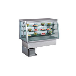 vitrina refrigerada de estantes / para comercio
