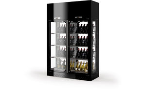 vinoteca profesional / de acero inoxidable / de madera / acristalada