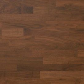 parquet multicapa / para pegar / de nogal / lacado