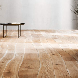 parquet multicapa / macizo / para pegar / flotante
