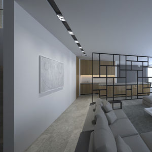 perfil de iluminación empotrable / LED / modular