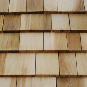 tablilla de madera / para techado