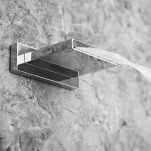rociador de ducha de pared / rectangular / cascada
