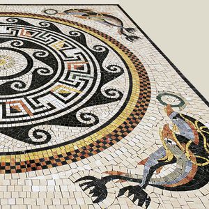 mosaico para cocina / para baño / para suelo / de mármol