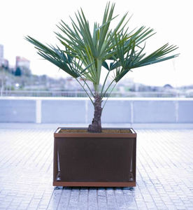 jardinera de acero / de acero inoxidable / de malla de acero inoxidable / de fibra de vidrio