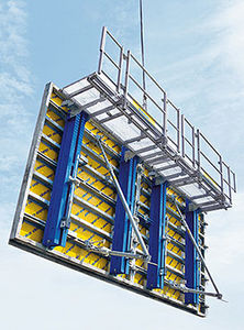 encofrado marco / modular / de metal / para muro
