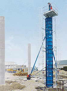 encofrado modular / circular / de metal / para postes