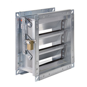 compuerta de ventilación de aluminio / de acero galvanizado / de acero inoxidable