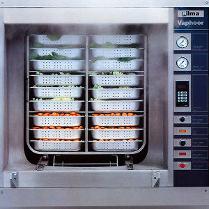 horno eléctrico / para uso profesional / de energía mixta / de vapor