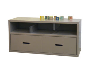 baúl para juguetes de madera