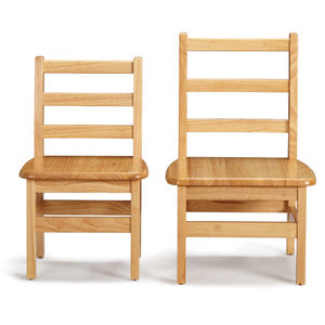 silla moderna / de madera de frondosa / para niños / para escuela