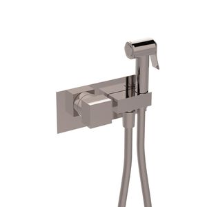 grifo monomando para ducha / de pared / de metal cromado / de interior