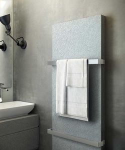 radiador eléctrico / de acero inoxidable / moderno / de pared