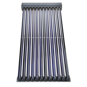 colector solar térmico de tubos de vacío / para calefacción / de vidrio antirreflejos / para techado