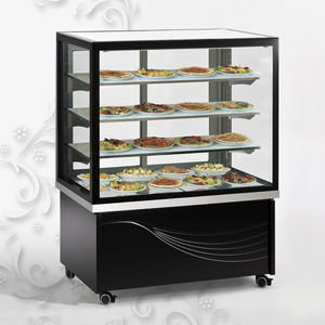 vitrina calefactada mostrador / para comercio