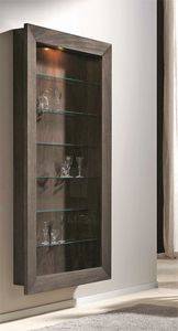 vitrina aparador moderna / de madera