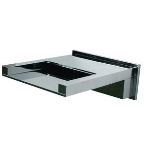 caño para bañera de latón cromado