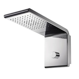 rociador de ducha de pared / rectangular / cascada / lluvia
