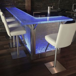 mueble bar profesional / moderno / de vidrio / a medida