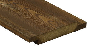 revestimiento de fachada de madera de frondosa / liso / en láminas / ecoetiqueta FSC