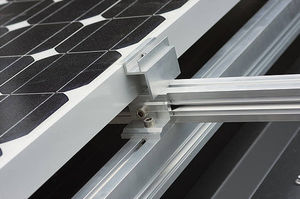 estructura de soporte para cubierta de tejas / para cubierta plana / para techo / para aplicaciones fotovoltaicas