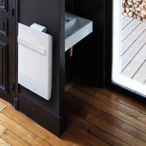 radiador toallero eléctrico / de acero / moderno / de baño