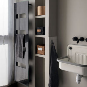 radiador toallero eléctrico / de vidrio / moderno / de baño