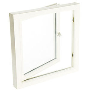 ventana oscilobatiente / de madera