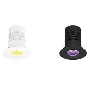 downlight empotrable de techo / LED / redondo / de aluminio anodizado