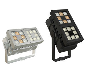 luminaria montada en superficie / LED / rectangular / de exterior