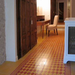 baldosa hidráulica de interior / para suelo / de pared / con motivos geométricos