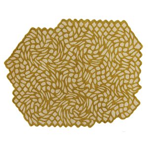 alfombra moderna / con motivos / de lana / rectangular