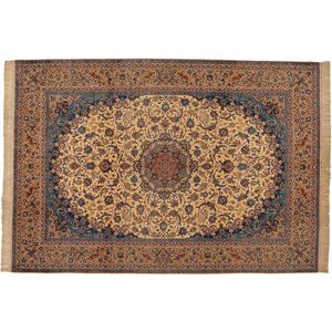 alfombra oriental / de flores / de lana / de seda