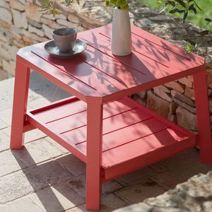mesa de centro moderna / de teca / de caoba / cuadrada