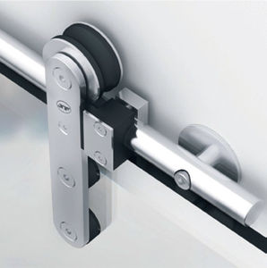 sistema de fijación acero inoxidable / para puerta / corredero