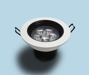 downlight empotrable / LED / redondo / de plástico