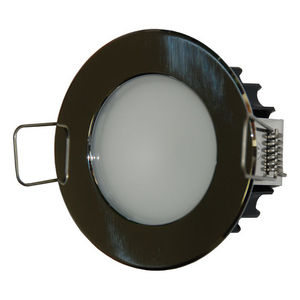 downlight empotrable / para exterior / LED / redondo
