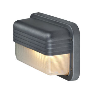 aplique moderno / de exterior / de aluminio / de vidrio