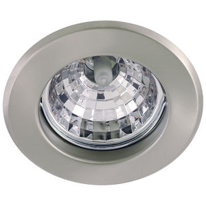 downlight empotrable / halógeno / redondo / de vidrio
