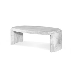 mesa de centro moderna / de mármol / de interior