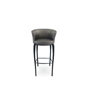 silla de bar clásica / con reposabrazos / tapizada / de tejido