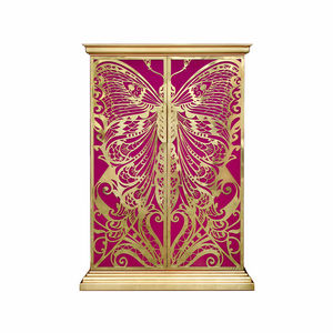 armario de diseño nuevo barroco / de madera / con puertas batientes