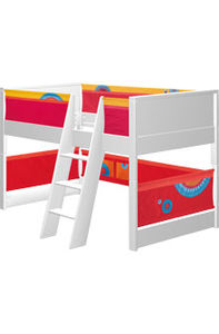 cama alta / de soltero / moderna / infantil (unisex)