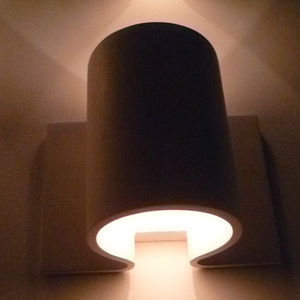 aplique moderno / de yeso / LED / fluorescente compacta