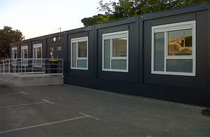 edificio prefabricado / modular / para oficina / de acero galvanizado
