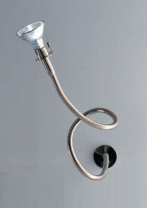 aplique moderno / de metal / de vidrio / LED