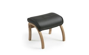 reposapiés moderno / de cuero