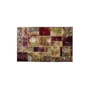 alfombra moderna / patchwork / de lana / rectangular