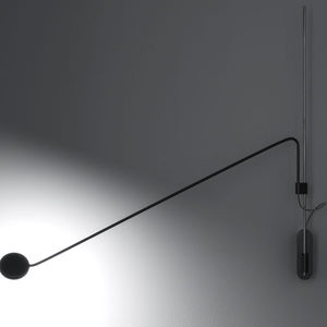 aplique moderno / de aluminio / LED / ajustable
