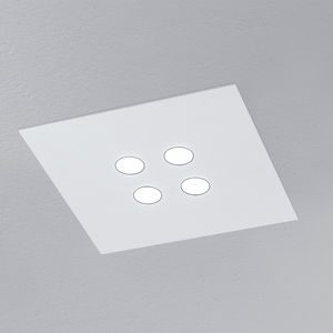 luminaria empotrable de techo / LED / rectangular / de aluminio